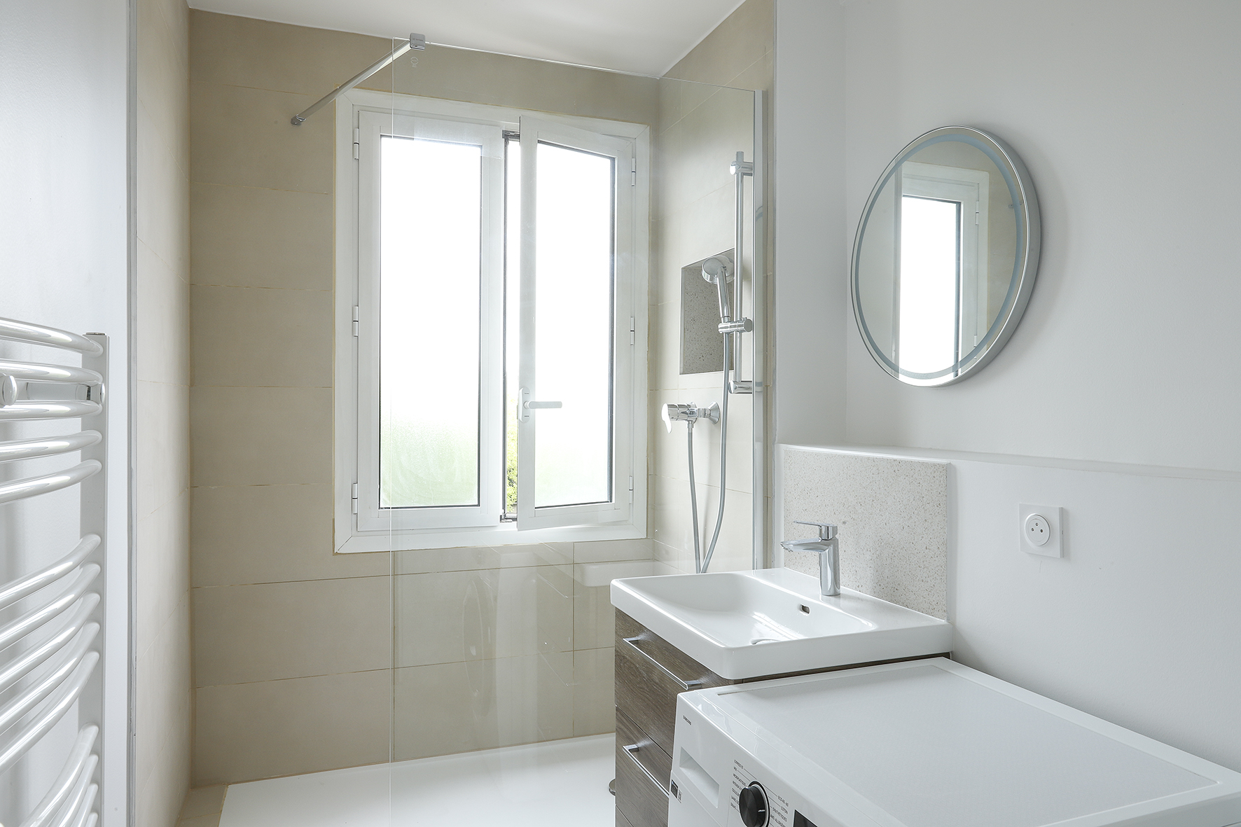 Après - pièce rénovée